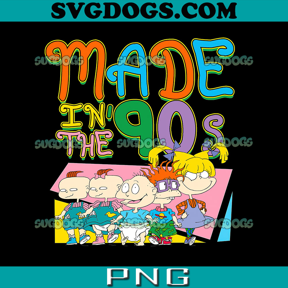Mademark x Rugrats PNG, Made In The 90s PNG, Nineties Baby PNG