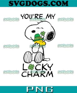 Snoopy Lucky Charm PNG, Peanuts St Patrick’s PNG