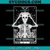 Living The Dream Skeleton Cat SVG, Skeleton With Cat SVG, Cat SVG PNG EPS DXF