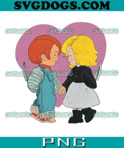 Chucky And Tiffany PNG, Crazy Love PNG, Horror Movie Chucky PNG