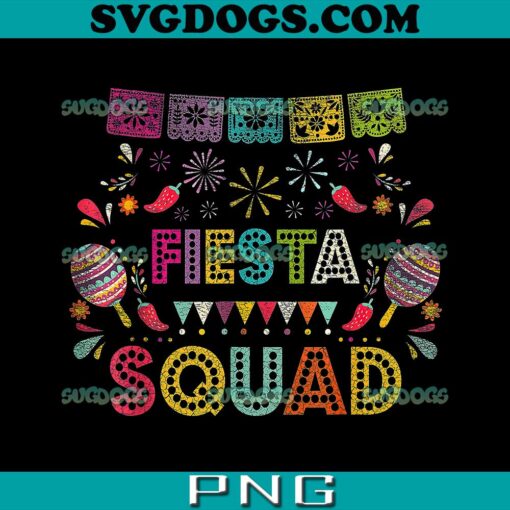 Fiesta Squad PNG, Cinco De Mayo Fiesta Squad Mexican Party PNG, Cinco De Mayo Party PNG