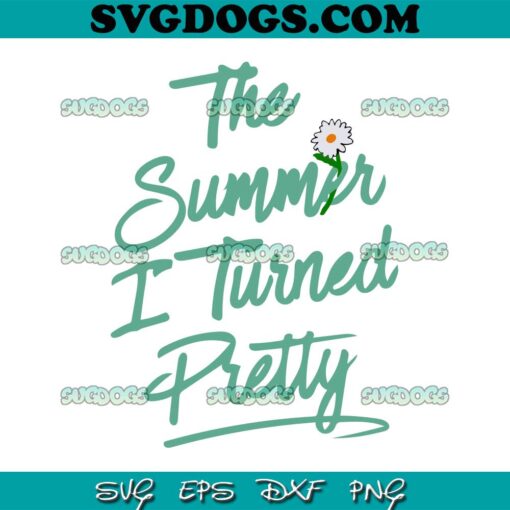 Cousins Beach The Summer I Turned Pretty SVG, Cousins Beach SVG, Summer SVG PNG EPS DXF