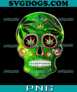 Skull And Marijuana Stoner Pot Cannabis PNG, 420 Day PNG, Weed PNG