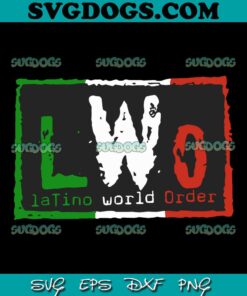 LWO Latino World Order SVG, LWO Logo SVG PNG EPS DXF