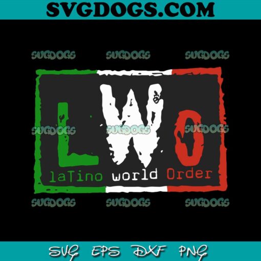LWO Latino World Order SVG, LWO Logo SVG PNG EPS DXF