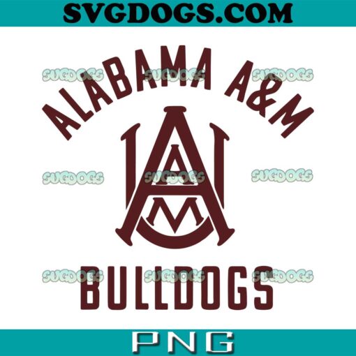 Alabama A And M University Bulldogs SVG, Alabama Bulldogs SVG, Alabama AM SVG PNG EPS DXF