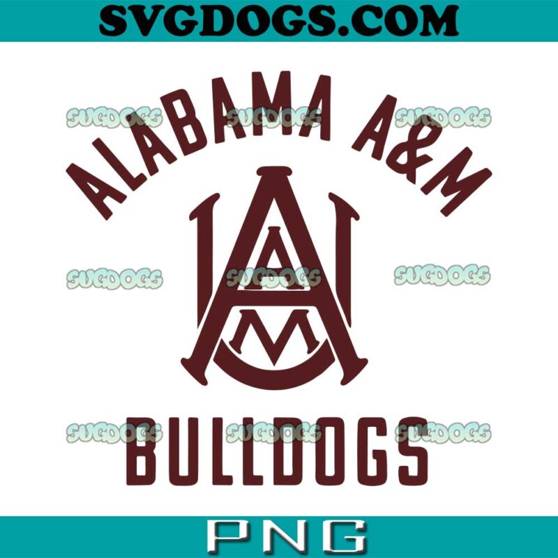 Alabama A And M University Bulldogs SVG #1