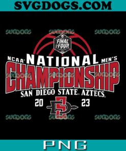 National Championship PNG, Basketball PNG, San Diego State Aztecs National Championship 2023 Basketball PNG