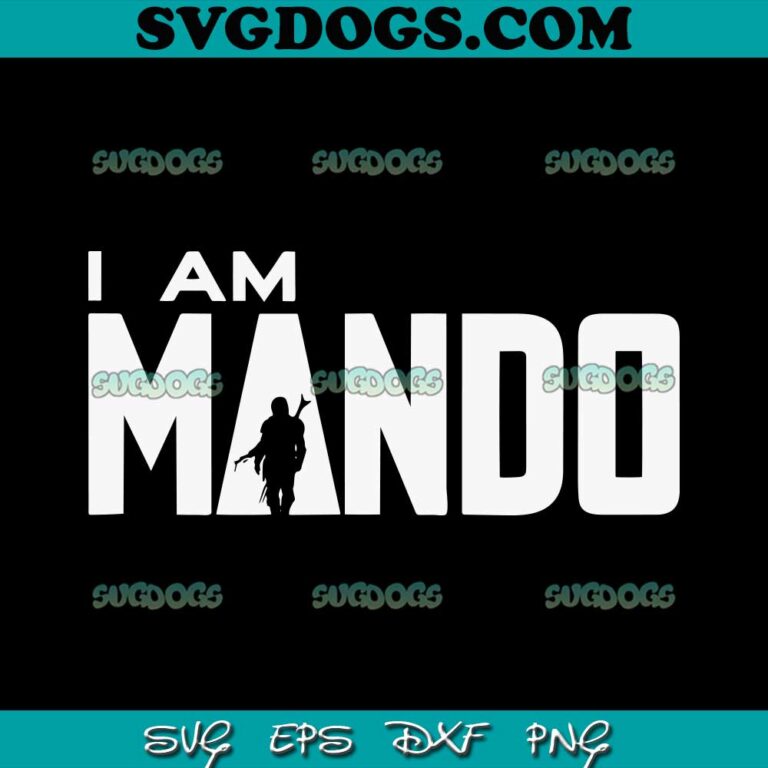 Star Wars Mandalorian Mando SVG #1