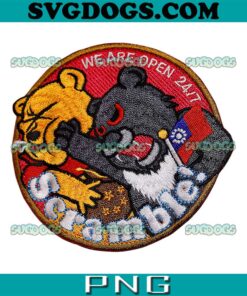 Scramble PNG, Taiwan Air Force Badge PNG, We Are Open 24/7 PNG