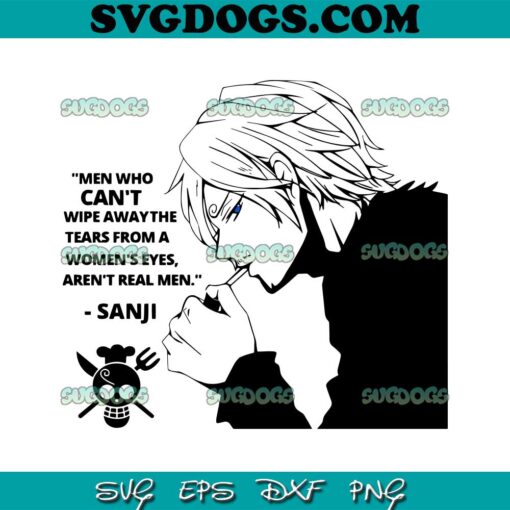 Vinsmoke Sanji SVG, Sanji One Piece SVG, One Piece SVG PNG EPS DXF