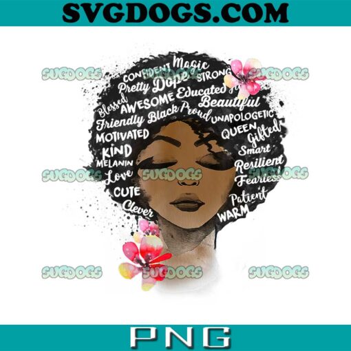 Afro Woman Black History Queen PNG, African American Juneteenth PNG, Juneteenth PNG