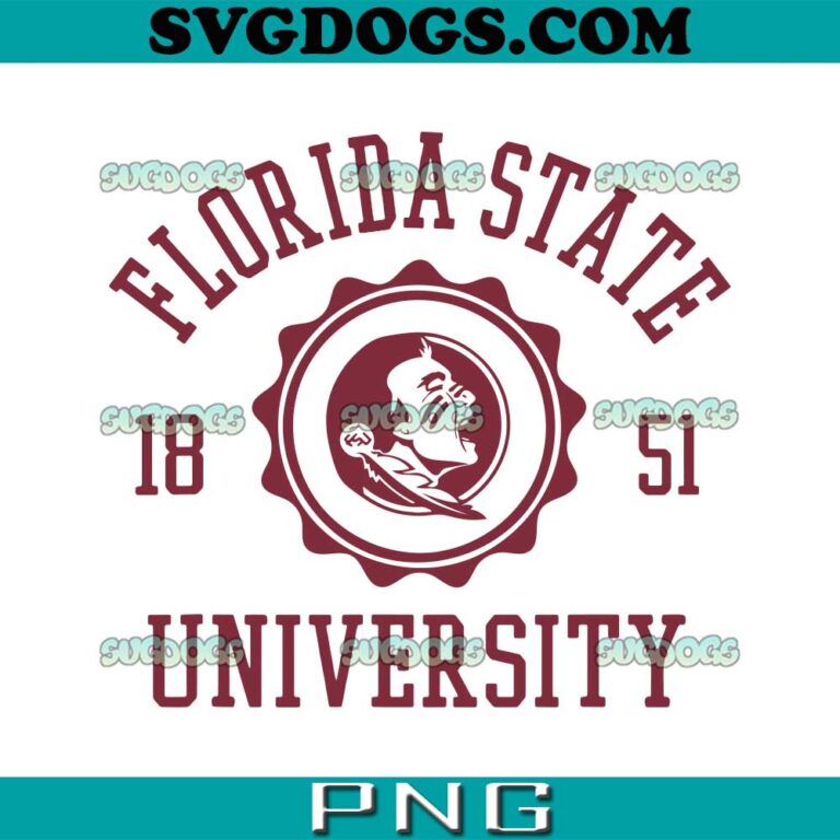 Florida State 1851 University SVG PNG #1