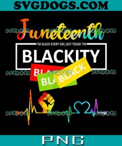 Juneteenth Blackity PNG, Heartbeat Black History PNG, African America PNG