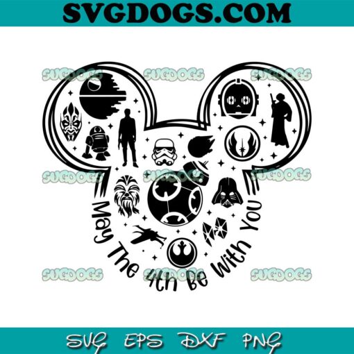 May The Fourth Be With You SVG PNG, May 4th SVG, Family Trip 2023 SVG, Space Travel Svg, Vacay Mode SVG PNG EPS DXF
