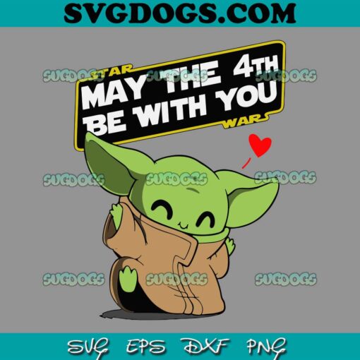 May The 4th Be With You SVG PNG, Space Travel SVG, Yoda Star Wars SVG PNG EPS DXF