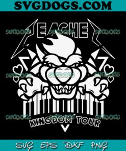 Eache Kingdom Tour SVG PNG, Peaches Tour SVG, Dragon Nintendo Mario Bros SVG PNG EPS DXF