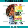 Juneteenth Nails Black Woman PNG, African American Black History PNG, Juneteenth 1865 PNG
