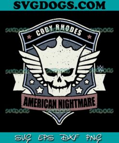 WWE Cody Rhodes American Nightmare Logo SVG PNG EPS DXF