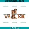 Wallen Western Cow Skull PNG, Merch Cute Outfit PNG, Wallen PNG