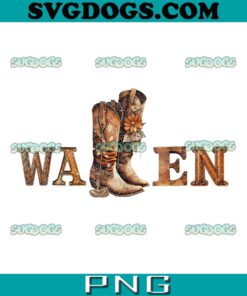 Wallen Vintage PNG, Cowboy Boots PNG, Wallen PNG