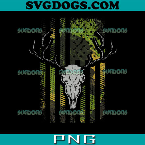 Camo Flag Hunting PNG, American Flag Camo Camouflage Outdoor Antlers Elk Deer PNG