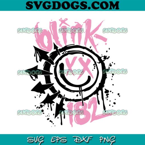 Blink 182 Rock SVG PNG, Blink 182 Tour SVG, Pop Blink 182 SVG PNG EPS DXF