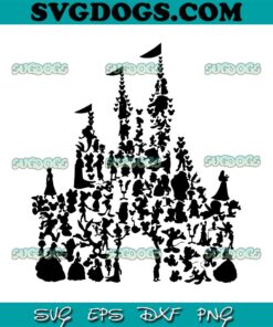 Characters Disneyland SVG PNG, Disney Character Mickey SVG, Mickey SVG PNG EPS DXF