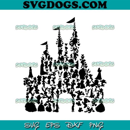 Characters Disneyland SVG PNG, Disney Character Mickey SVG, Mickey SVG PNG EPS DXF