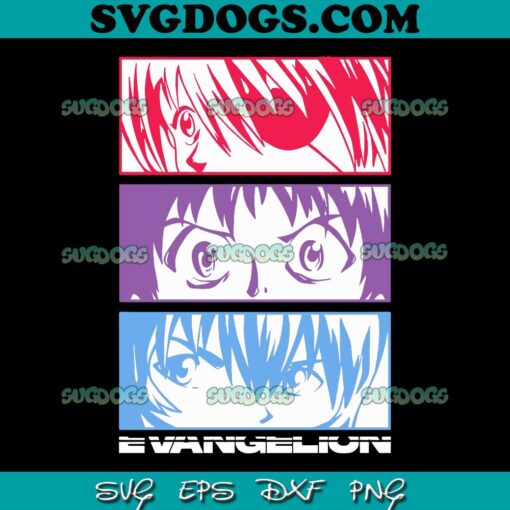 Evangelion SVG PNG, Asuka SVG, Neon Genesis Evangelion