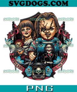 Friends Til The End Chucky PNG, Chucky PNG, Horror PNG, Horror Movies PNG