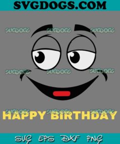 Happy Birthday Grimace SVG PNG, Cute Grimace Mcdonald’s SVG, Mcdonald’s Grimace Birthday SVG PNG DXF EPS