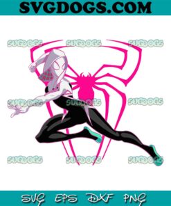 Spider Man Into The Spider Verse SVG PNG, Marvels Spider Man SVG, Spider Gwen SVG PNG EPS DXF