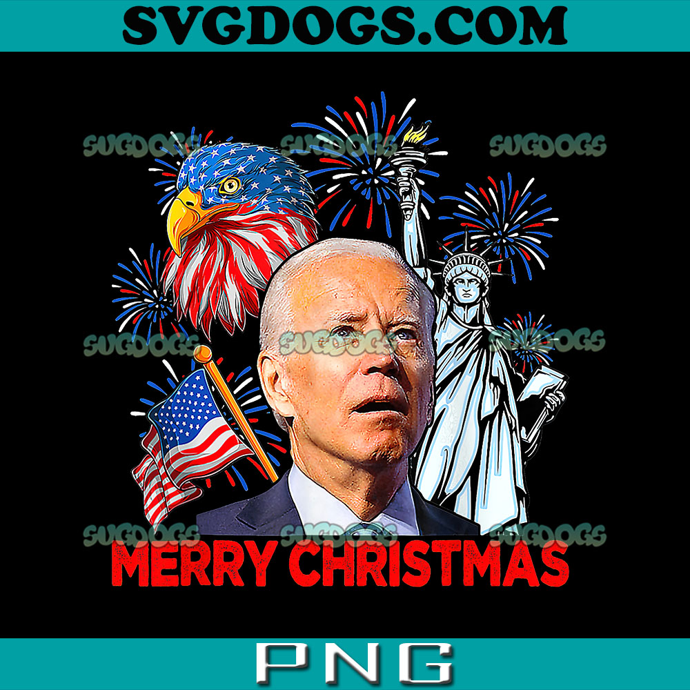 Joe Biden Merry Christmas PNG #1