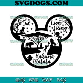 Lion King Disney SVG PNG #1