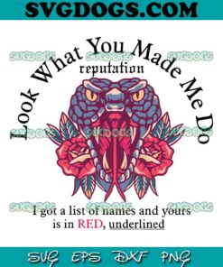 Look What You Made Me Do Taylor Swift SVG PNG, Taylor Swift Song The Eras Tour SVG PNG EPS DXF