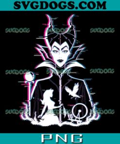 Maleficent Glitched PNG, Villain PNG, Maleficent PNG
