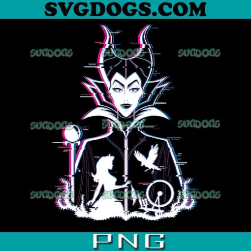 Maleficent Glitched PNG, Villain PNG, Maleficent PNG