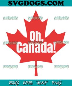 Oh Canada Day SVG PNG, Canadian Pride Maple Leaf National Day Raglan Baseball SVG PNG EPS DXF