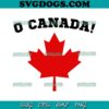 Happy Canada Day SVG PNG, Happy Canada Day Maple Leaf Canadian Flag SVG, Canada Day SVG PNG EPS DXF