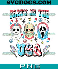 Horror Party In The USA PNG, Horror 4th Of July PNG, Independence Day PNG