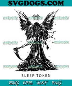 Sleep Token Reaper Angel SVG PNG, Rock Band SVG, Sleep Token SVG PNG EPS DXF