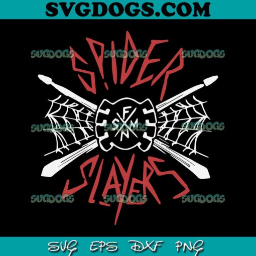 Spider Slayers SVG PNG, Spider Punk Spider Slayers Band SVG, Marvel Spider Man SVG PNG EPS DXF