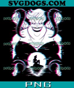 The Wicked Sea Witch Ursula PNG