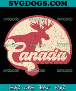 Canadian Moose Canada Day SVG PNG, Canada Day SVG PNG EPS DXF