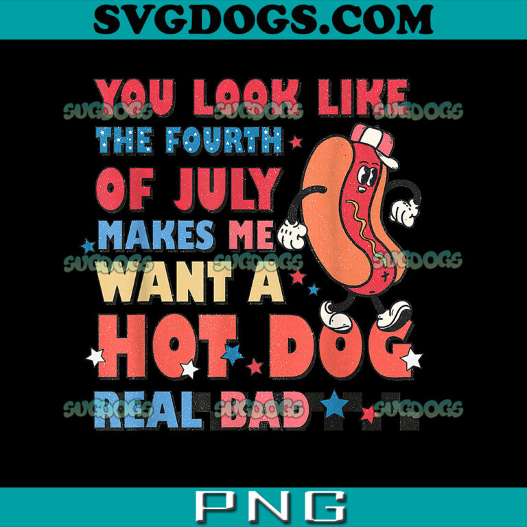 Hot Dog 4th Of July PNG #1