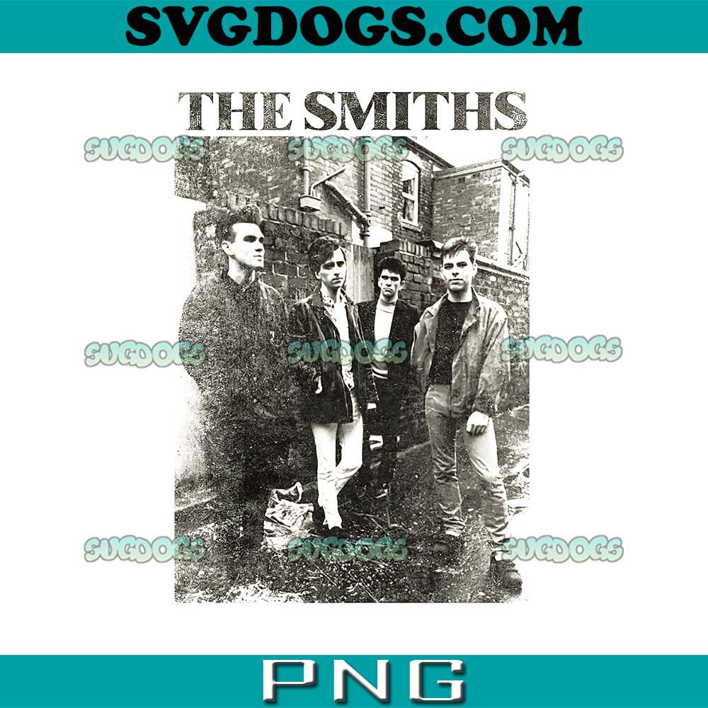 The Smiths 80s PNG, The Smiths Band PNG, 80s Smiths PNG