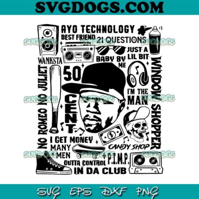 50 Cent Tour 2023 Svg Png #1