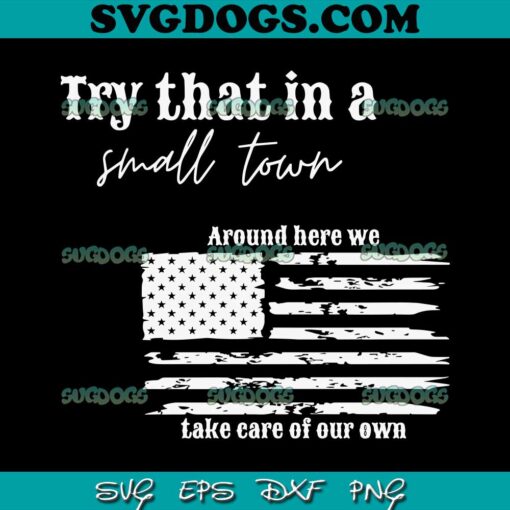 Around Here We Take Care Of Our Own SVG PNG, Try That In A Small Tour SVG, Jason Aldean SVG PNG EPS DXF