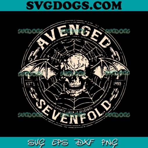 Avenged Sevenfold Tour 2023 SVG PNG, Rock Band SVG, Avenged Sevenfold Band SVG PNG EPS DXF